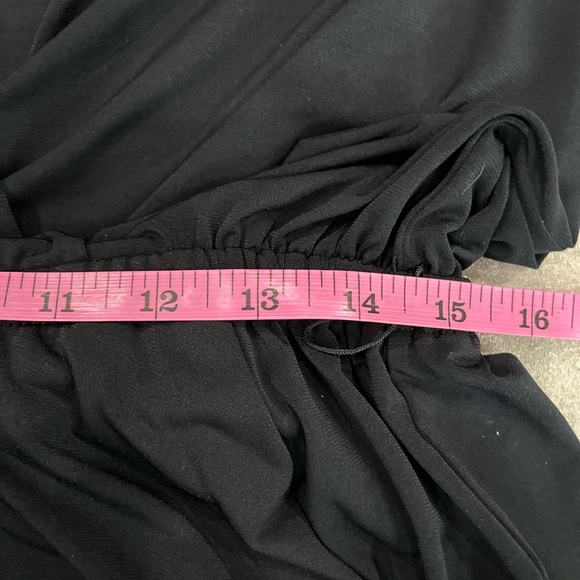 [L]MICHAEL Michael Kors Navy Jersey Jumpsuit- Belt not included Liquid knit - Picture 11 of 11